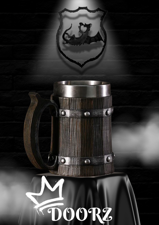 DOORZ Beer Barrel Mug